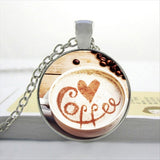 Coffee Necklace  Free + Shipping