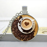 Coffee Necklace  Free + Shipping