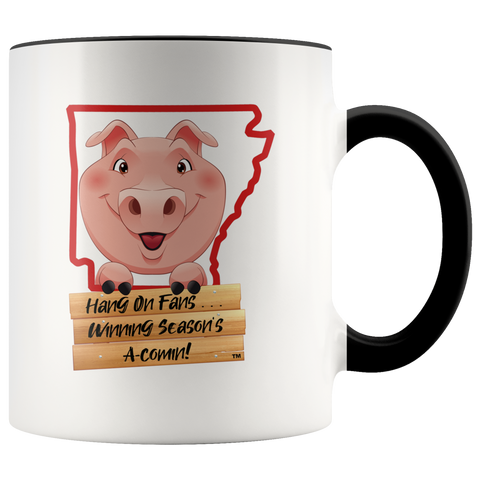 Hang On Fans Fun Custom Coffee Mug