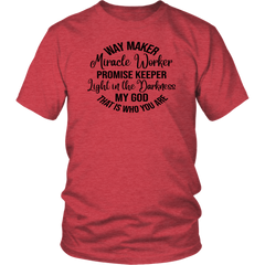 Way Maker Miracle Worker Tee Shirt